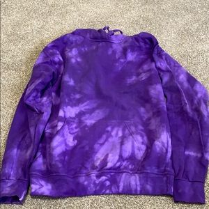 Purple Tye Dye Hoodie